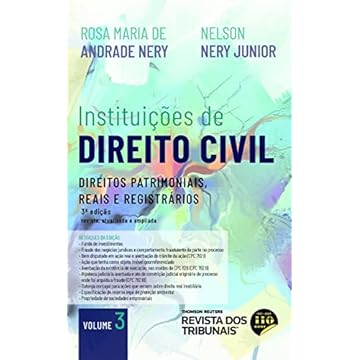 Capa do livro Instituições de Direito Civil - Volume IIi 3º Edição