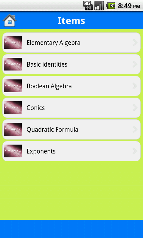 Algebra Geometry formulas - App on Amazon Appstore
