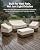4-Piece Patio Furniture Cover Set, Waterproof Outdoor Furniture Covers for Loveseat, Patio Chairs & Coffee Table, Heavy-Duty 600D, Fade & UV-Resistant, Breathable, All-Season Protection, Beige&Brown