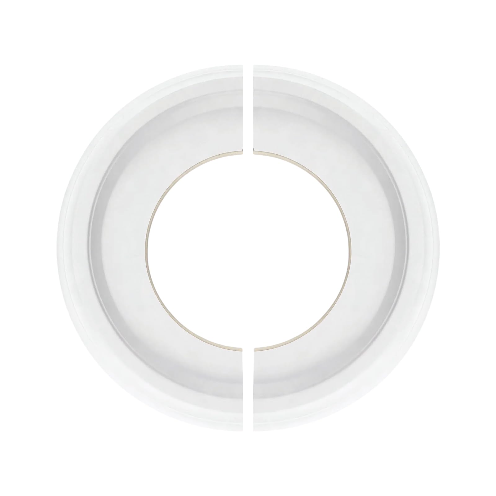 INCREWAY 1Pack Black Split Lighting PU Ceiling Medallion Cover Plate Ceiling Fan Medallion Home for Light Fixtures Ceilings Light Trim, 12 Inch OD x 5.3 Inch ID — Amazon image 21