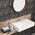 Avant Decor | Peel and Stick Kitchen Backsplash Tiles | Stone Composite Small Hexagon Tiles | Stick On Wall Tiles | Easy DIY Installation | 5” x 5” | Sample Tile