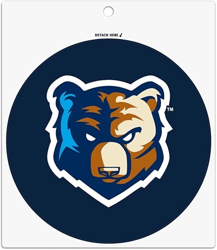 Bob Jones University - Imán de círculo de vinilo con logotipo primario para coche