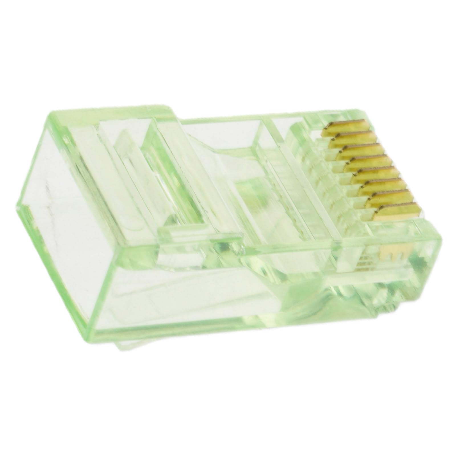 Xjdzineq 100Pieces RJ45 Cat5 Ethernet Plugs for Efficient and Durability Networking Installations Secure Connection