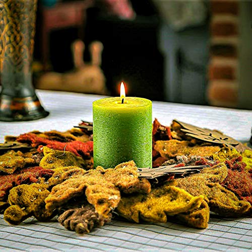 Cocosoy Scented Pillar Candles Ecoaroma Natural Flower & Plant Fragrance Oils Aromatherapy & Home Scented , Organic Eco Wax 3' D X 6 " H Beautiful Marble Lavender & Bergamot #TOP6