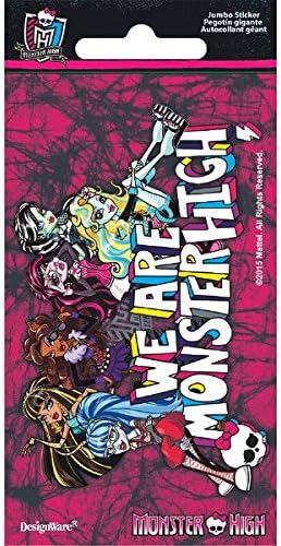 Monster High™ Jumbo Sticker | Party Favor