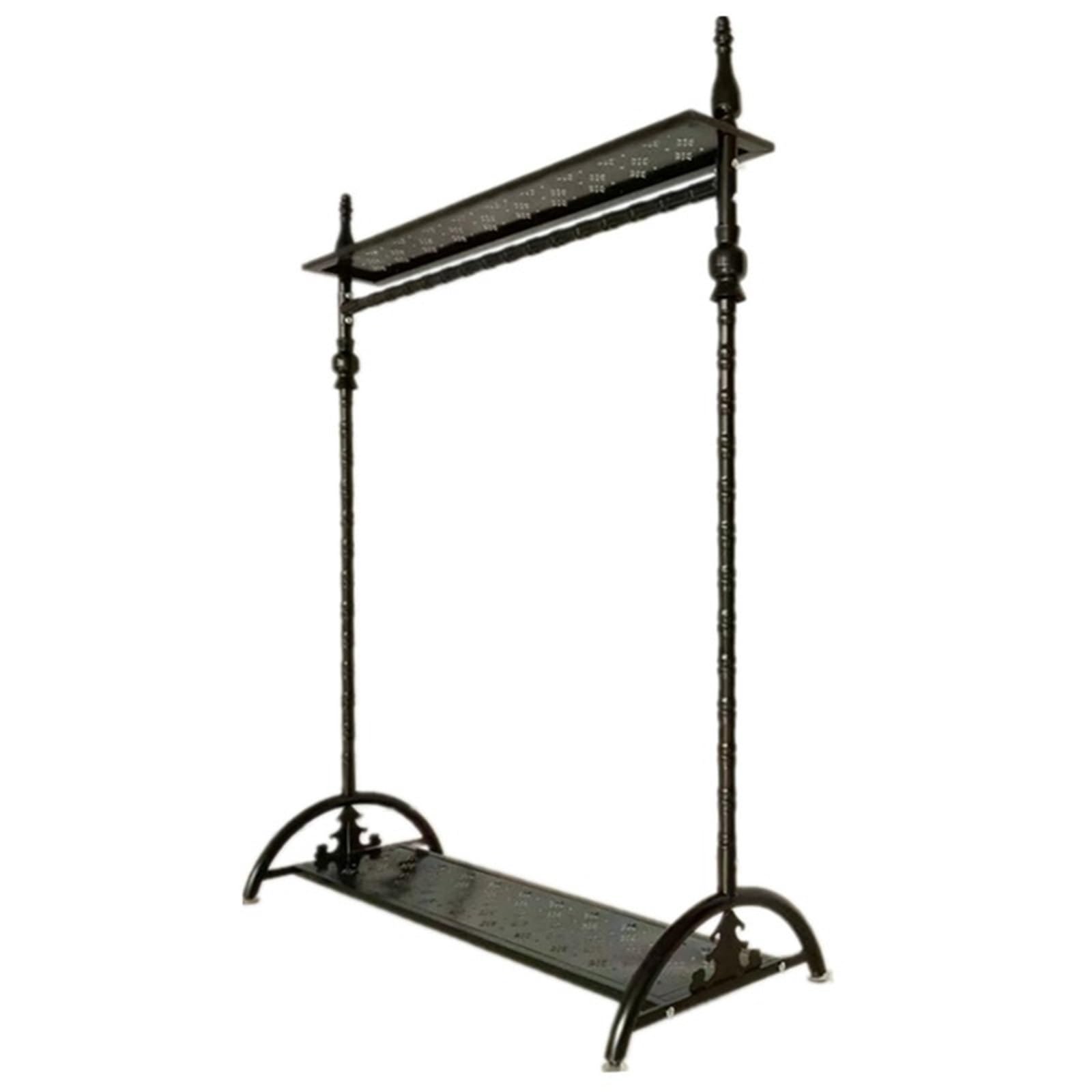 Clothing Rack European Style Wrought Iron Clothes Rack, Hanging, Floor to Ceiling Bedroom, Clothing Store Display