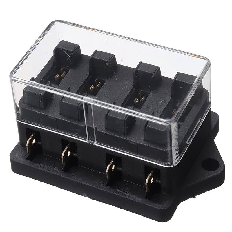 Boîte à fusibles 4 voies DC 12V 24V 40A pour circuit ATC ATO de remorque