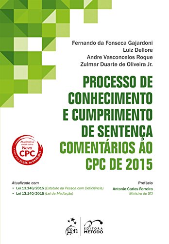 Processo de conhecimento e cumprimento de sentença: Comentários ao CPC de 2015