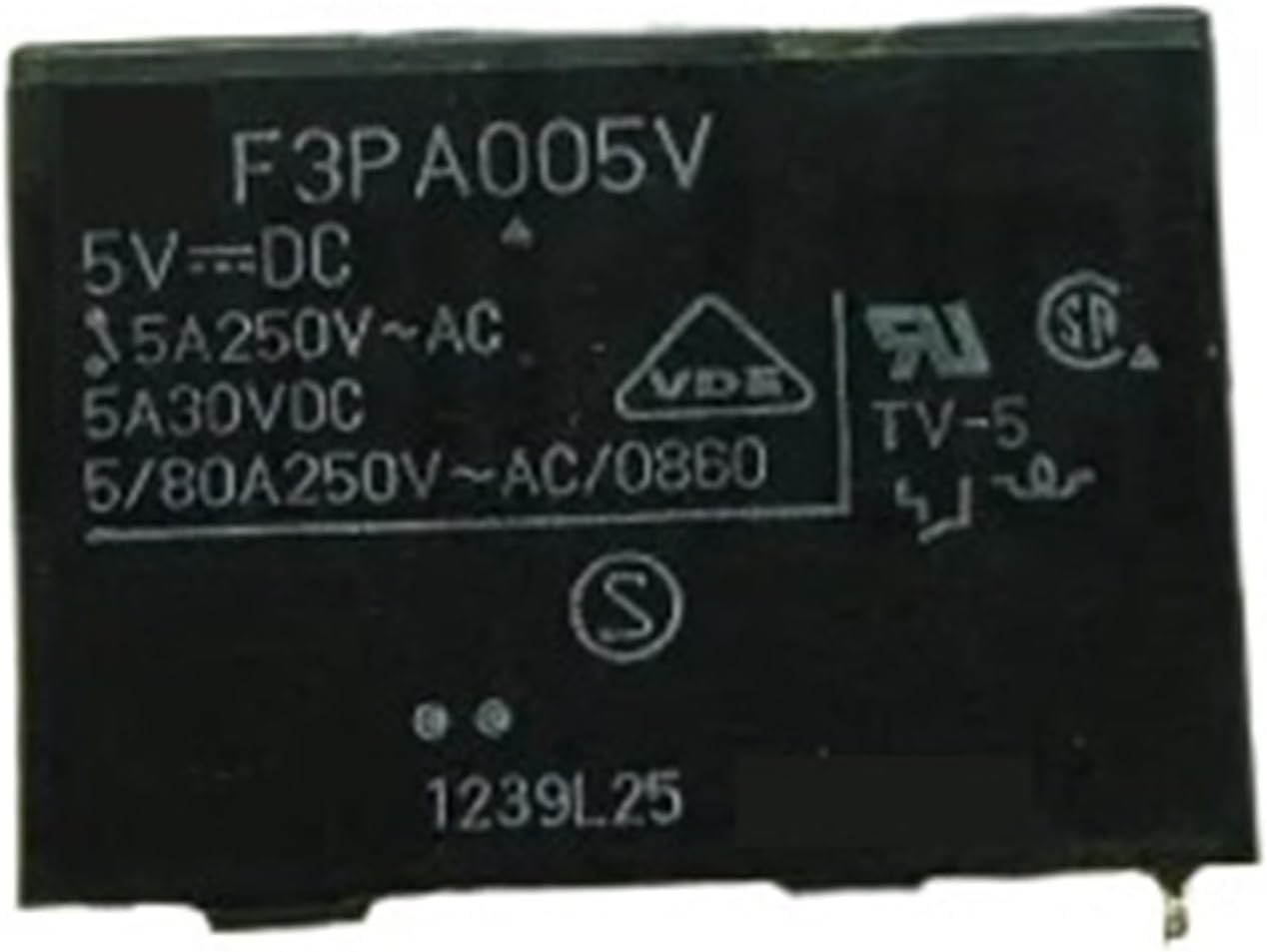 NWPNLXEA F3PA012V Power Relay 5A 250VAC 4 Pins