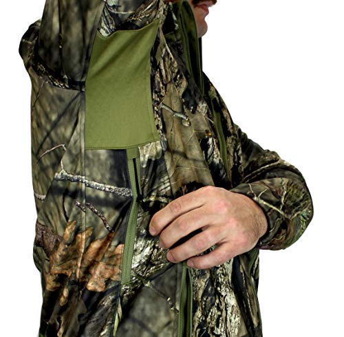 Piedmont Grid Fleece Early Season Mossy Oak Camo Jacket4