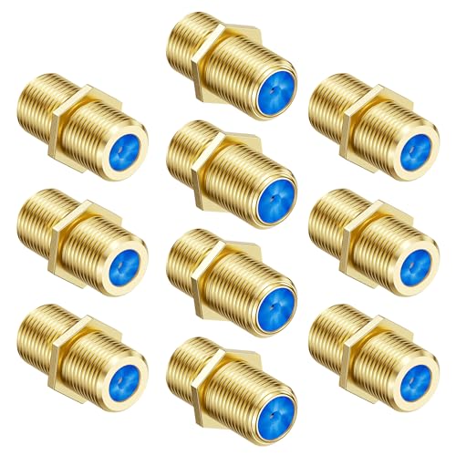 Cable Matters Paquete de 10 Conectores Coaxiales F Tipo miniatura 1