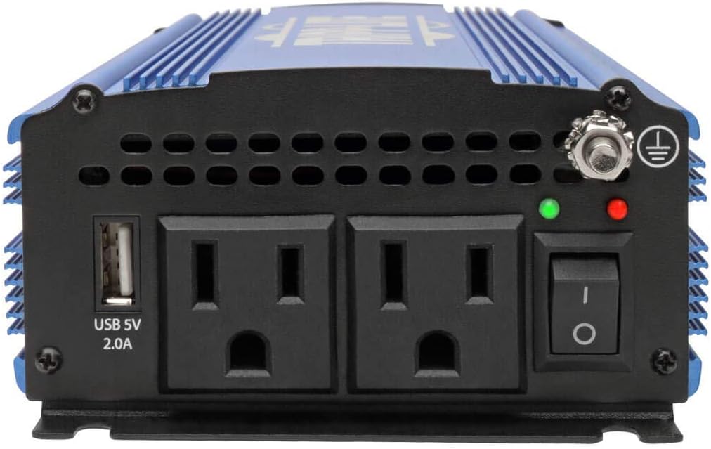 Get Discount 70% Price Tripp Lite 750W Compact Portable Power Inverter for Cars, Car Outlet Adapter with 2 AC 1 USB Outlets (PINV750) Best Seller Tripp Lite 750W Compact Portable Power Inverter for Cars, Car Outlet Adapter with 2 AC 1 USB Outlets (PINV750)