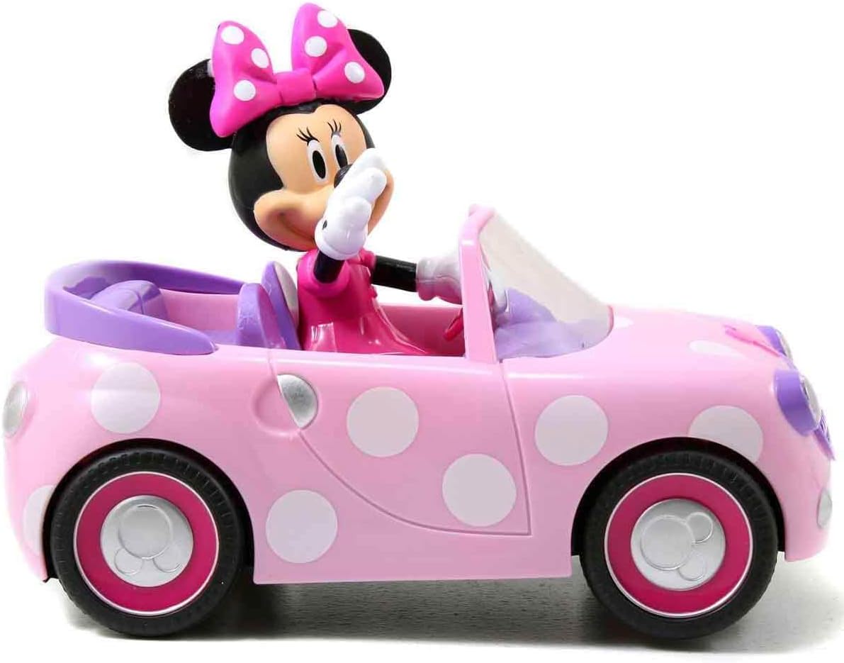 Simba 253074001 Disney Minnie Mouse Remote Control Roadster in Pink 1:24