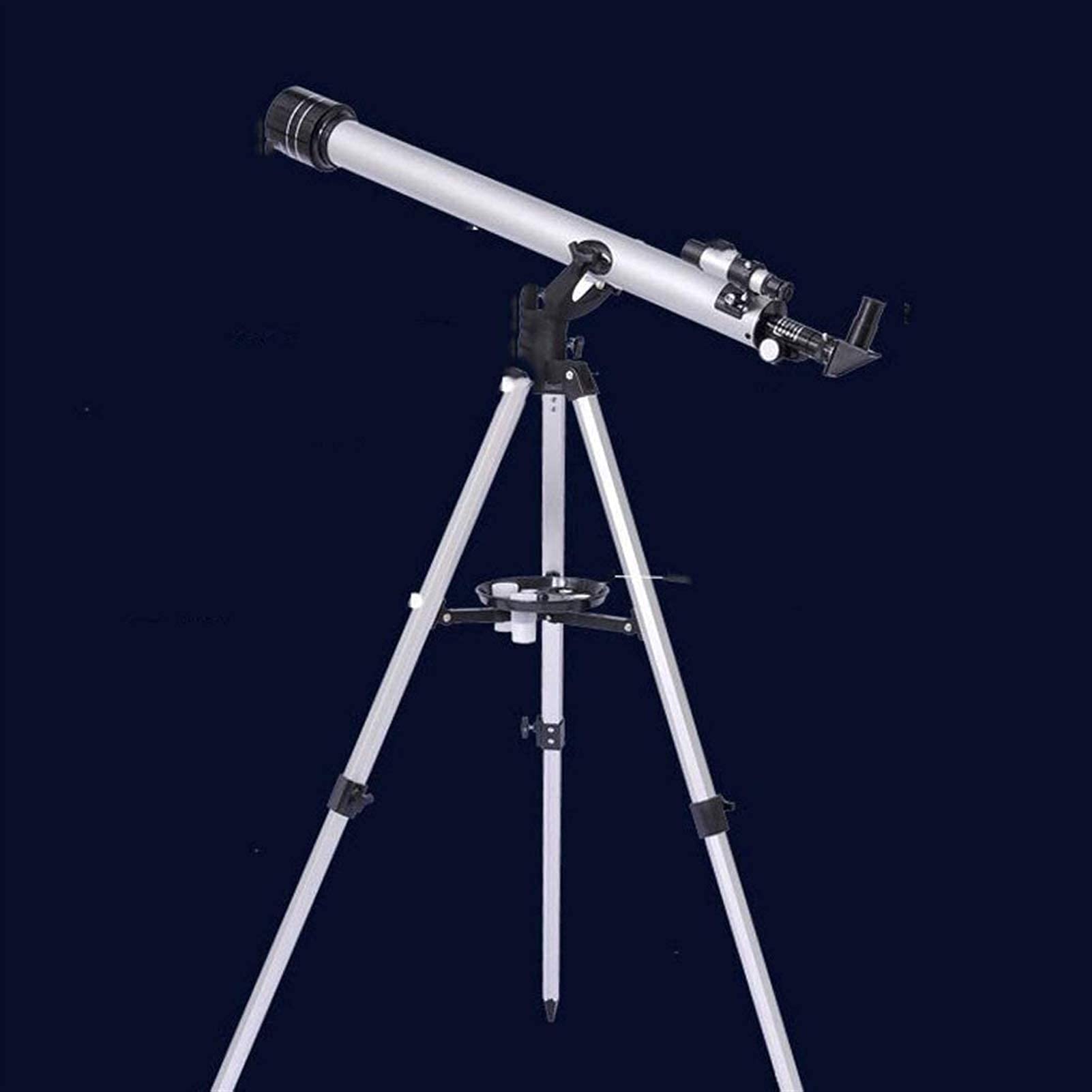 Teleskop dla dzieci, dla początkujących, dla dorosłych, w pełni powlekana szklana optyka, okular prostujący 1,5X, 3 soczewki XL, apertura 60 mm, ogniskowa 900 mm,