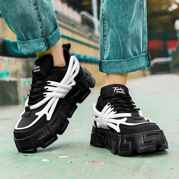Image of STAPER Running Shoes for Men | Walking & Gym Sticker Sports Shoes with Max Cushion /Technology | Sneakers Lace Up Sports Shoes for Men
