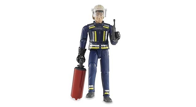 bruder 60100 - Bombero con accesorios