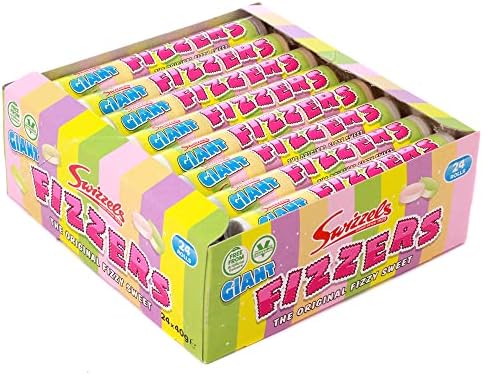 Swizzels Matlow Giant Fruit Fizzers (Pack Of 24)