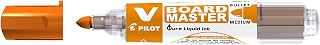 Pilot Begreen Recycled V Board Master Whiteboard Marker Bullet 6.0 mm Tip - Orange, Box of 10