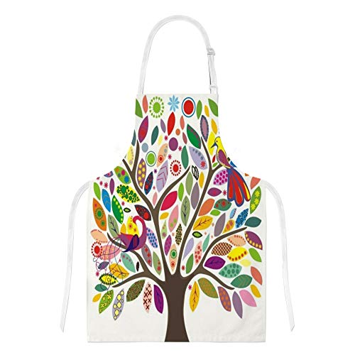Tablier de cuisine avec poches et gants imperméable ensemble 3 pièces