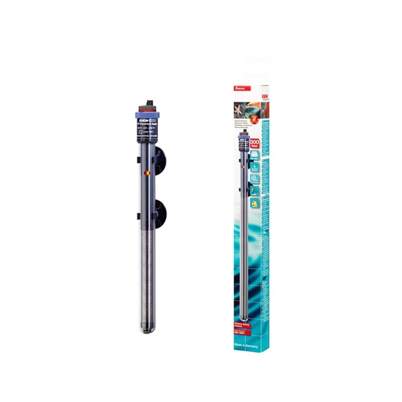 Calentador de Acuario, termostato Sumergible para pecera de Acuario, Varilla calefactora de Vidrio a Prueba de explosiones para Agua Dulce y Marina, Calentador de Agua para pecera de Acuario