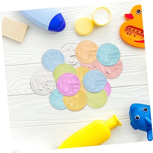 BESTOYARD 300 Peças Com Decorações Brinquedos Recompensa Jogo Decoração Plástico Falso Para Moedas R