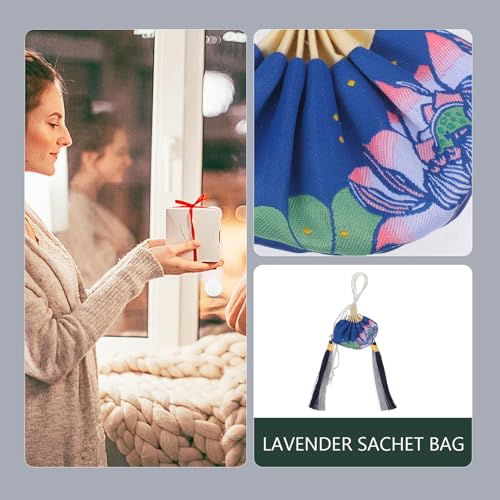 Bolsas de Sachet Vacías con Satinado, Multiuso Lavanda miniatura 3