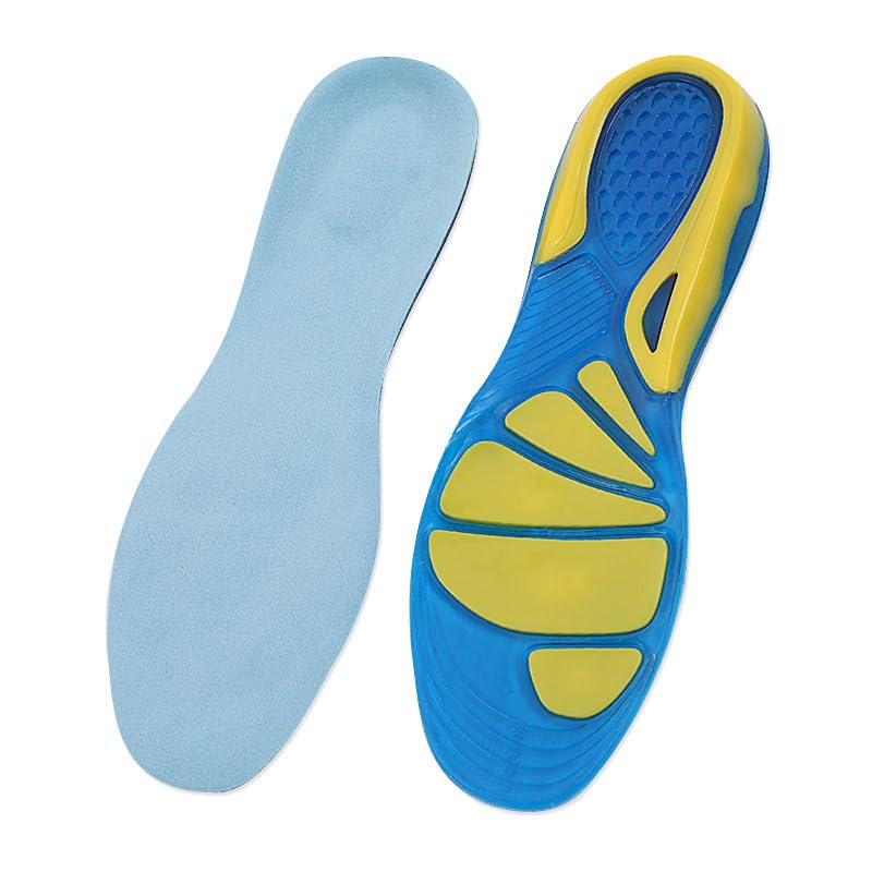 Alexvyan Men Gel Silicone Insole (upto 31 CM - adjustable-IND7 to IND10) Shoe Inserts for Work & Casual Walking,Running,Hiking soft cushion Orthotics pain relief insoles for Men Boy (B0CDCK4JPP) Amazon Price History, Amazon Price Tracker