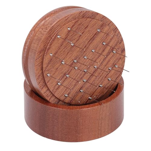Espresso Distribution Tool, Shabili Wooden Coffee Needle Distributor with Stand,