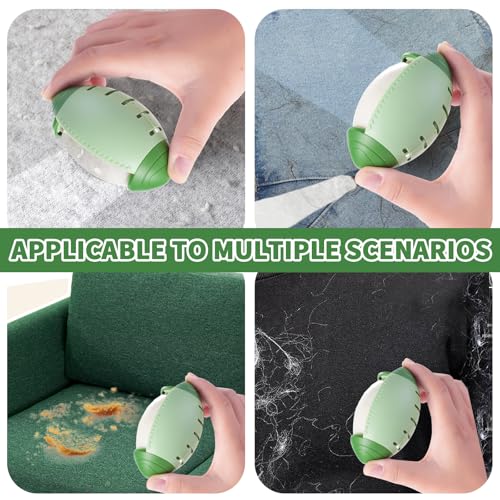 4 PCS Reusable Lint Roller, Extra Sticky Pet Hair Remover Roller Tool Washable Sticky Rollers Portable Lint Rollers Ball for Laundry Dust Fuzz - Image 6