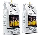 Hawaiian Isles Kona Classic Coffee All Purpose Grind, 24 oz (Pack of 2)