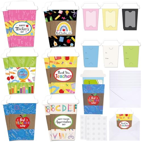 Evita regalos aburridos con soportes para tarjetas de agradecimiento para profesores Funrous