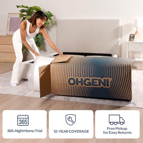 OhGeni 10-inch Twin Gel Memory Foam Mattress thumbnail 9