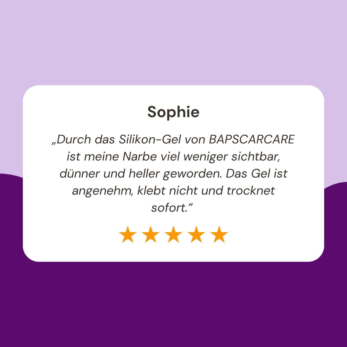Silikon-Gel mit UV-Schutz | Narbencreme | Reduziert die Sichtbarkeit von Narben und Narbenbeschwerden | Tube 10 g