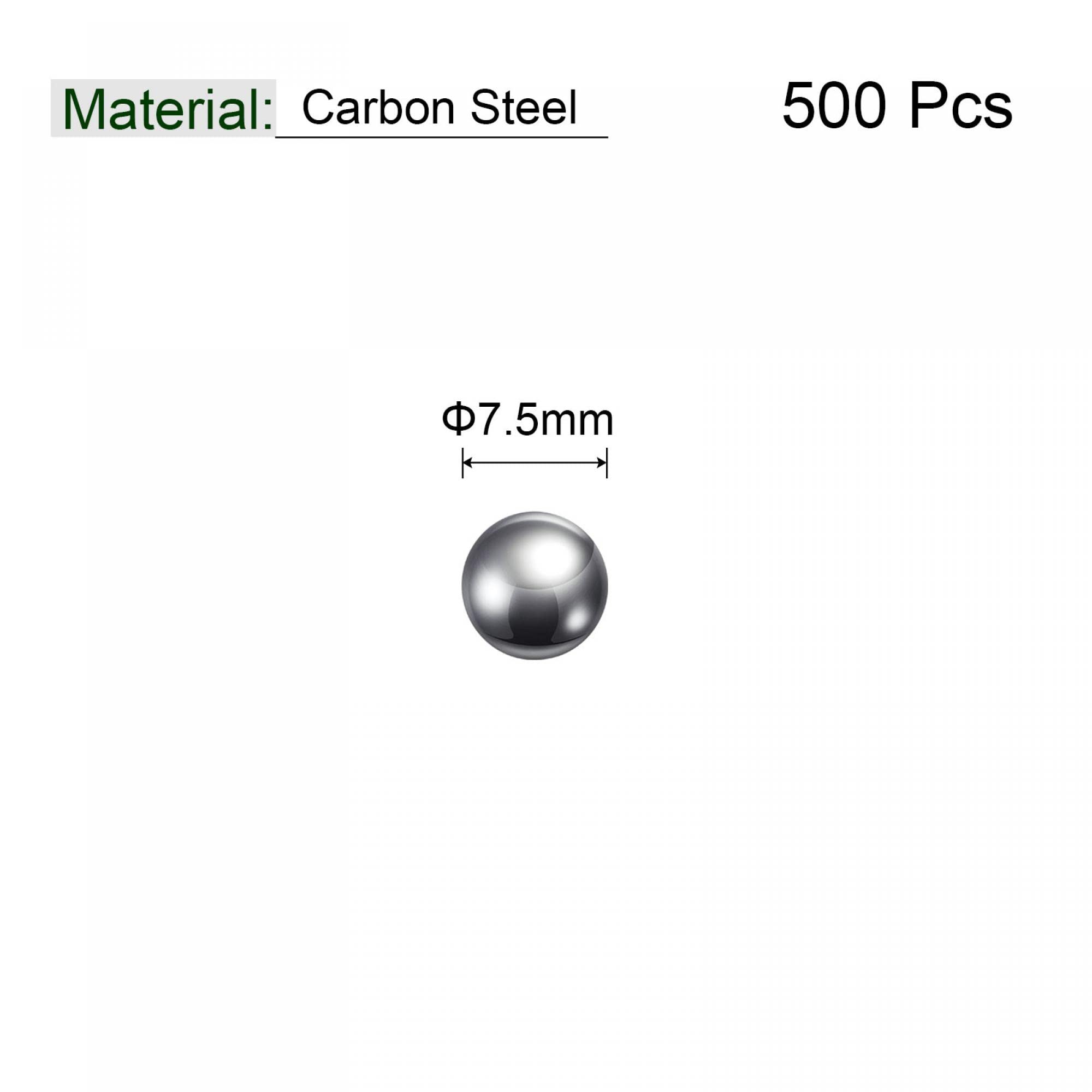 Unique Bargains Boules de Roulement en Acier au Carbone 5mm Boule de Précision 100pcs