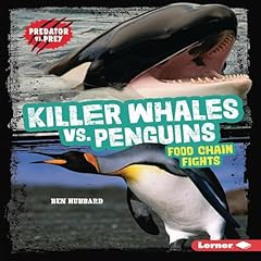 Diseño de la portada del título Killer Whales vs. Penguins