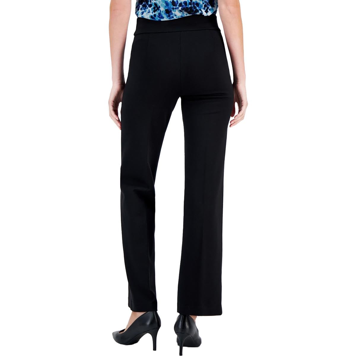 Anne Klein Men's Anne Klein Women's Pull-on Wide Leg Pant