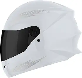 Capacete New Liberty Four 56 Viseira Fumê Branco