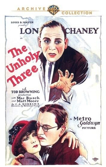 Película en DVD The Unholy Three importación de USA para filmotecas