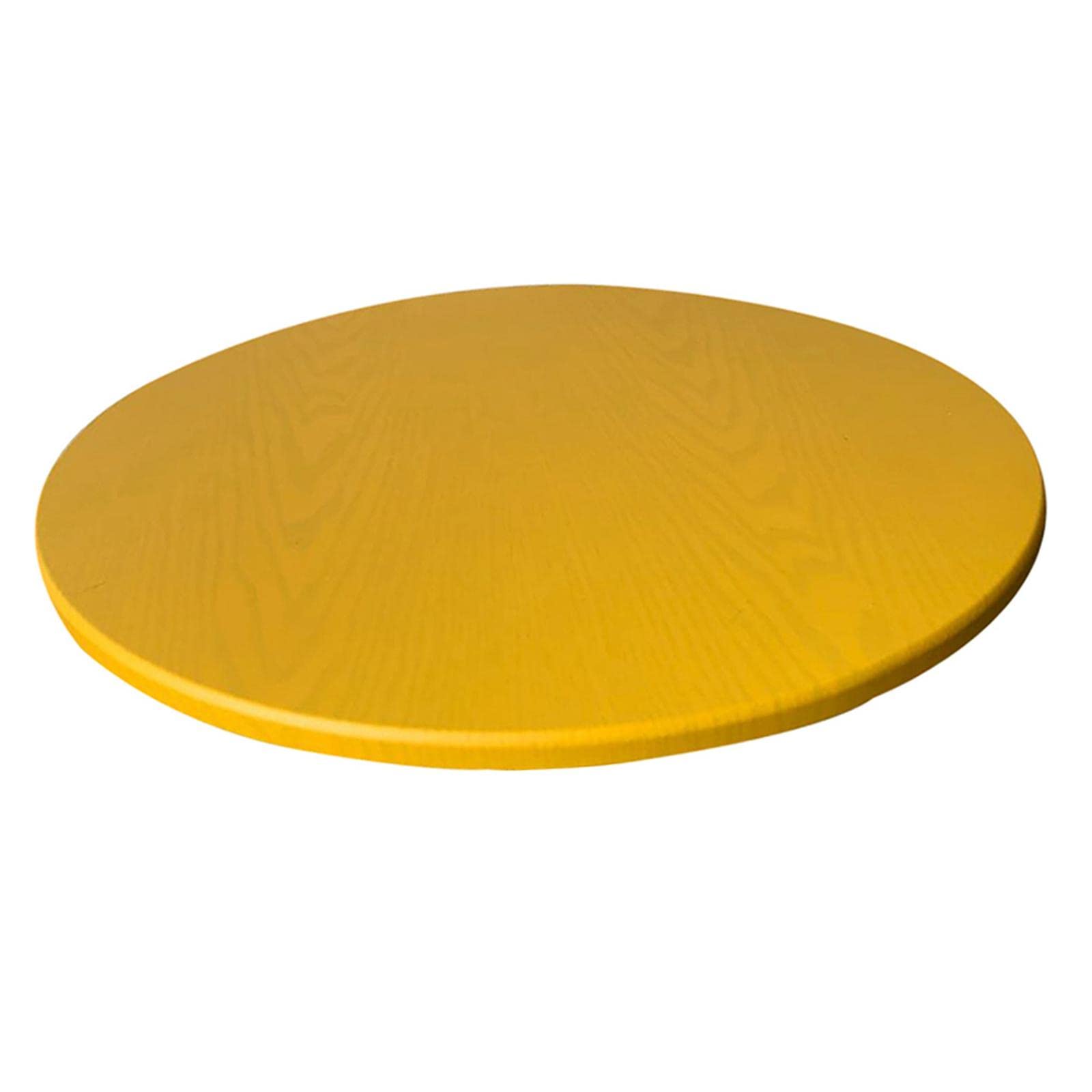 MERISHOPP Waterproof Non-Slip Round Fitted Tablecloth Table Cover Cloth 120cm Yellow| Furniture Accessories | Replacement Parts | Sofa Leg Set-image-31