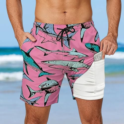 Short de bain ultra léger à séchage rapide poche zippée #96