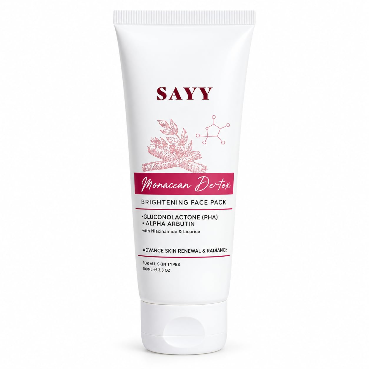 SAYY Moroccan De-Tan Brightening Face Pack