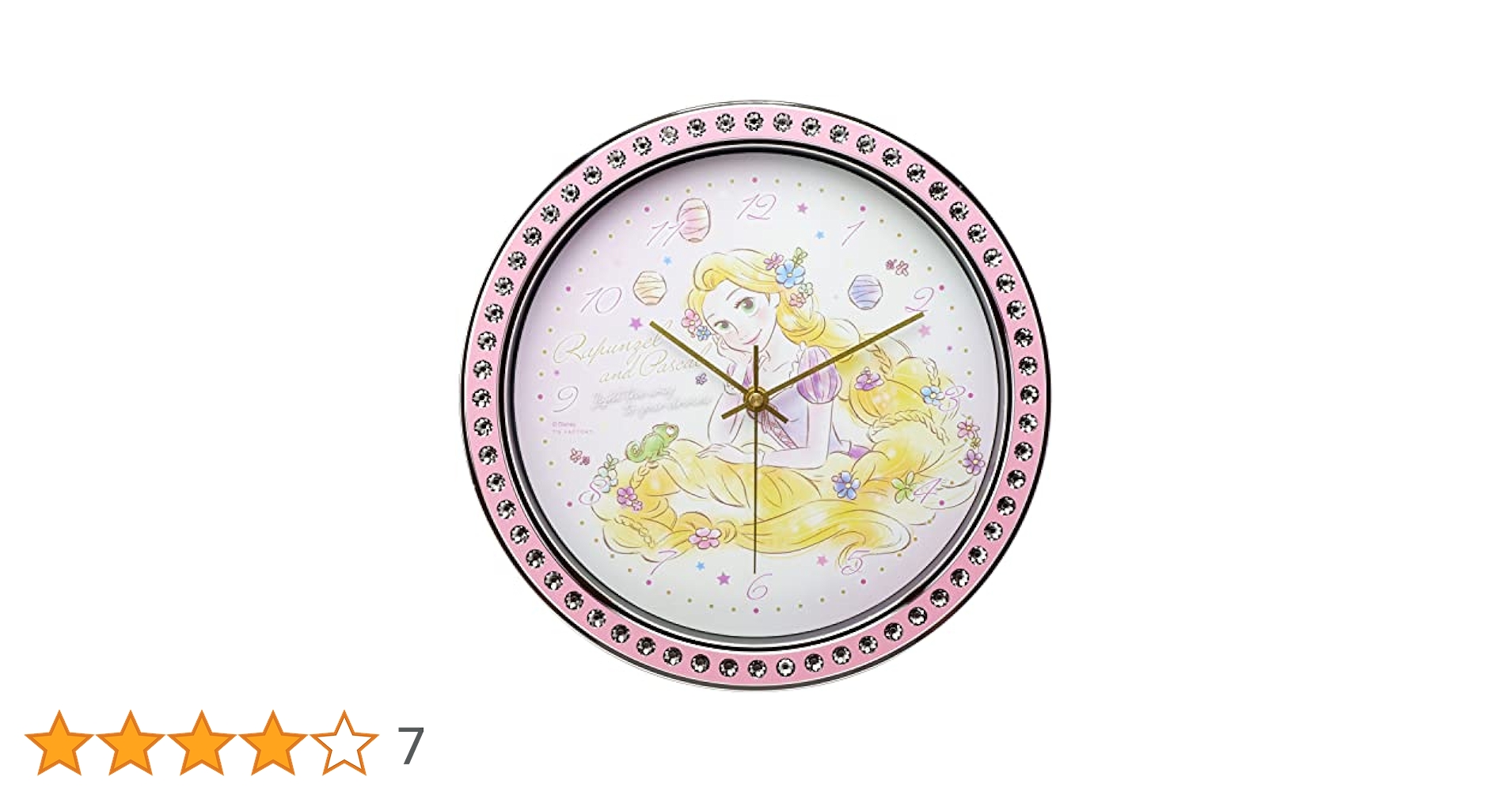 ラプンツェル フラワークロック Amazon.co.jp: ティーズファクトリー 置き時計 ラプンツェル 3面