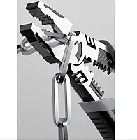 Alicate Multifuncional Universal, 20.7cm, Ferramenta para Corte de Fios e Cabos, Preto e Branco
