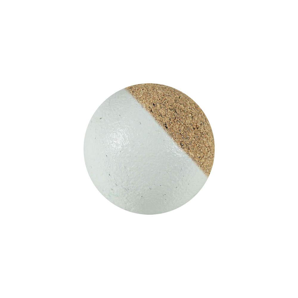 Manuel Gil Bola de Futbolín de Corcho Blanca 34 mm 13 g Pack 10 Unidades