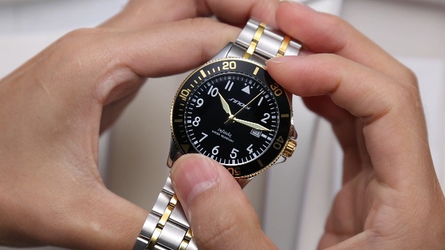 SHENGKE SINOBI Casual Watches Men Luminous Wrist Watches Calendar Date Water Resistant Easy Read Men Watch, Black, strap