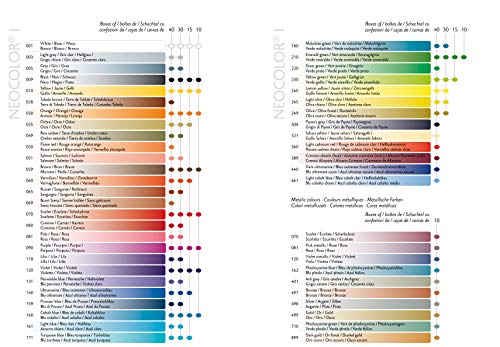 Caran D'Ache Giz Pastel Oleoso Neocolor I 15 Cores, 15 Cores