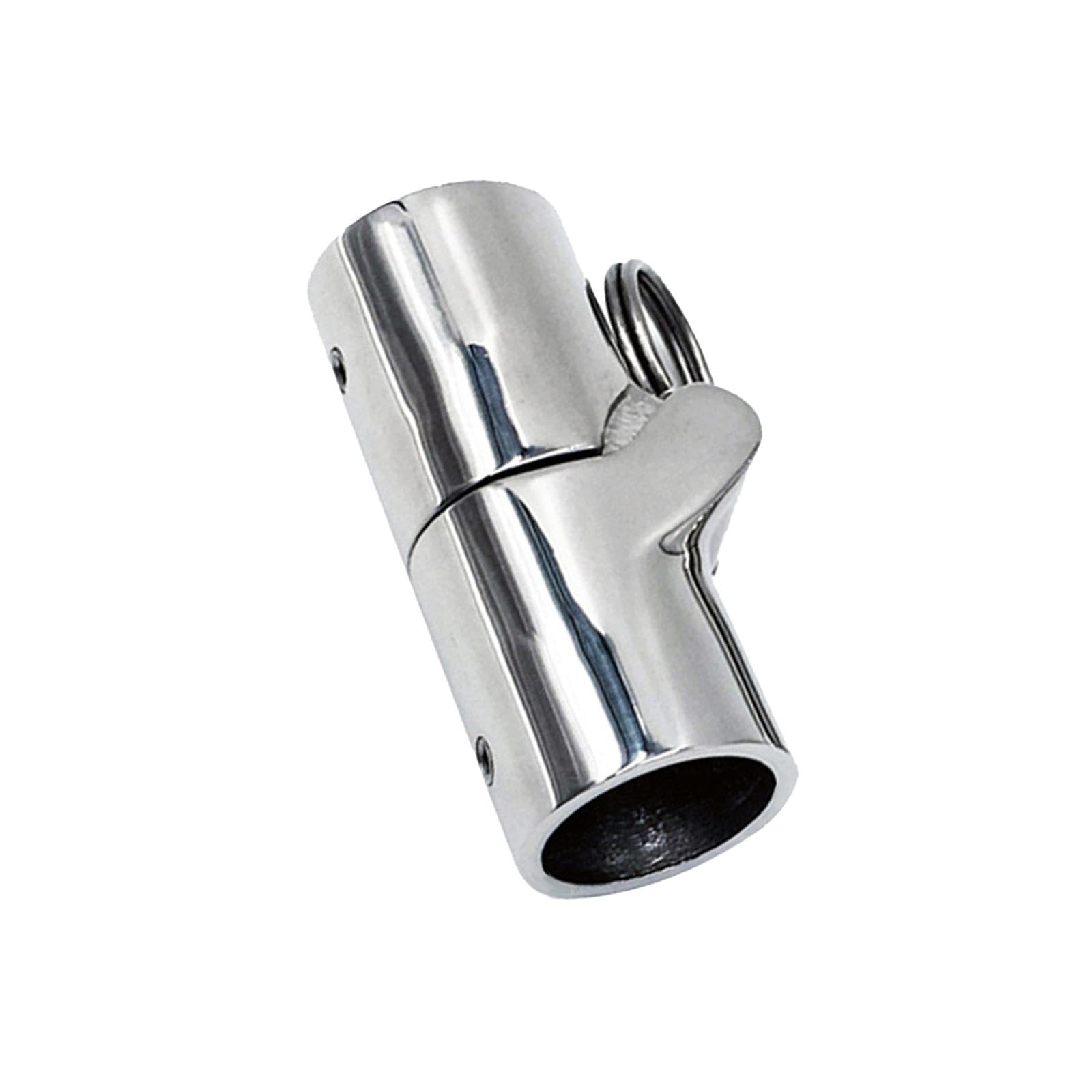 Raccordi di Collegamento per Ringhiere di Barche in Acciaio Inox, Giunti Girevoli Pieghevoli, Connettori per Tubi, Cerniere per Tubi, Tendalini Bimini, 32MM