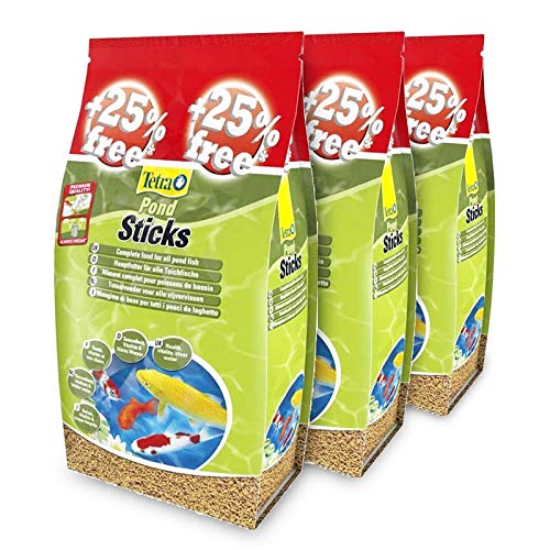 Tetra Pond Sticks Tub 40L Bag with 25% Extra FREE (3)