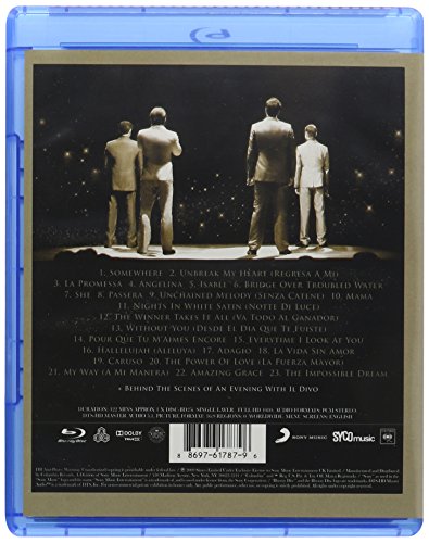 Il Divo: An Evening with Il Divo - Live in Barcelona [Blu-ray] image 4