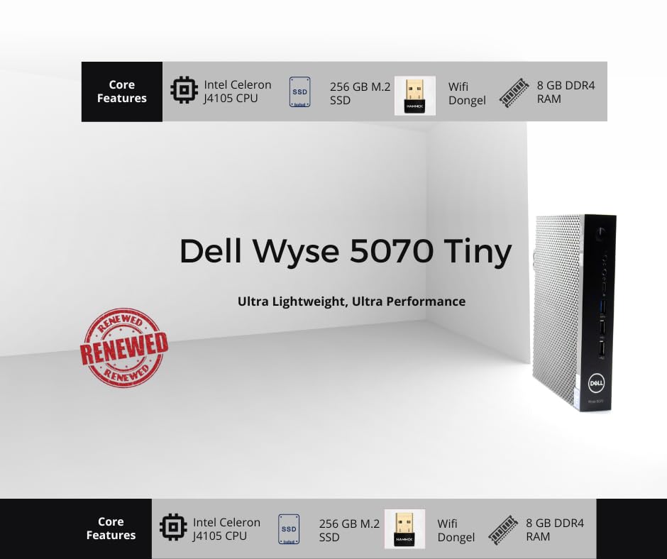 Amazon.co.jp: Dell WYSE 5070 シンクライアントペンティウム